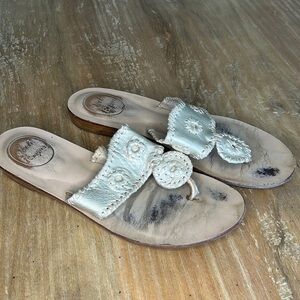 Jack Rogers Capri‎ Demi Wedge Sandals size 8.5